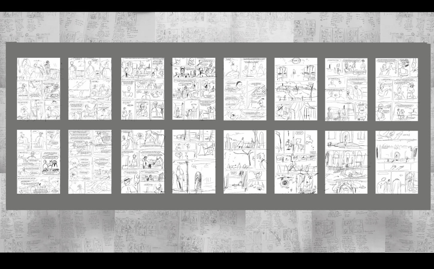 Etape 2. Les storyboards